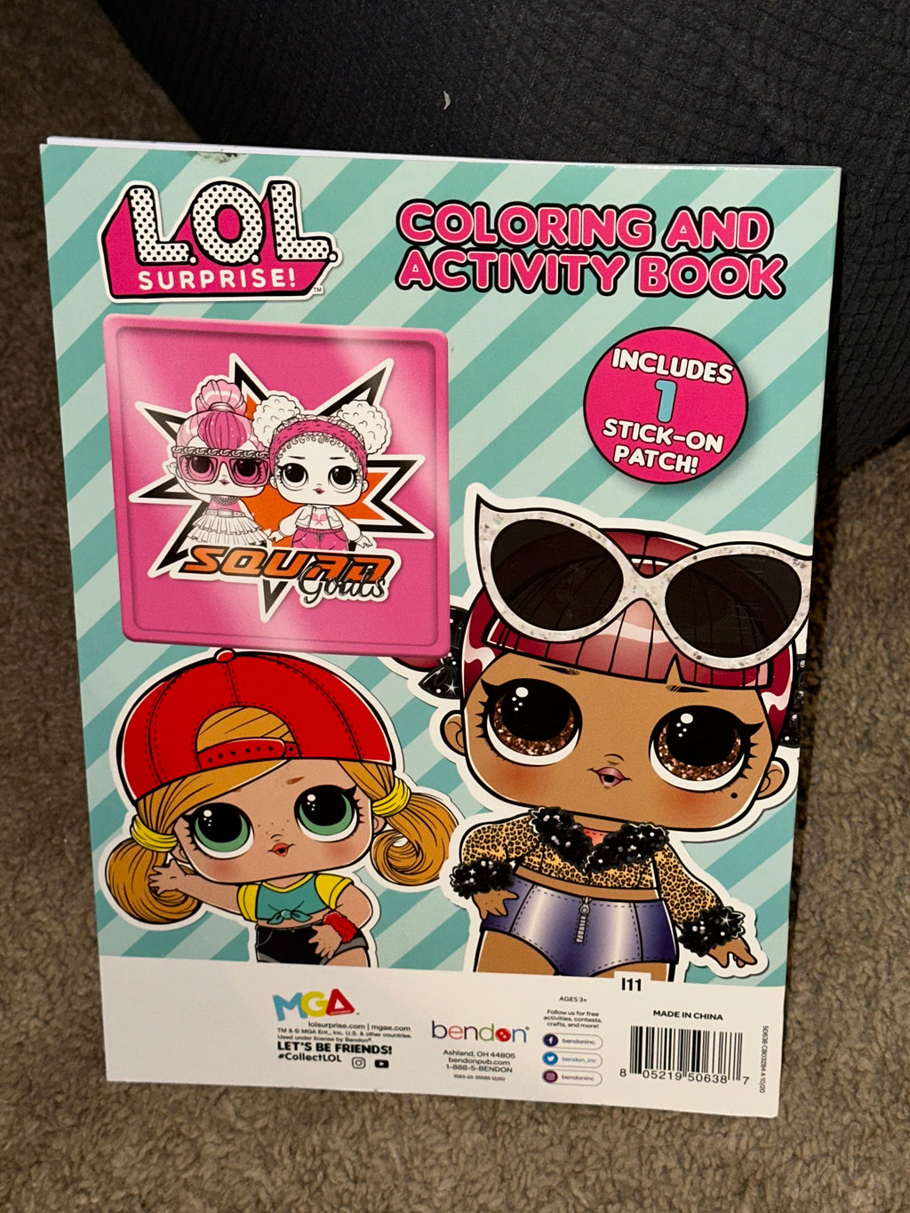 LOL Coloring Book with a free Patch