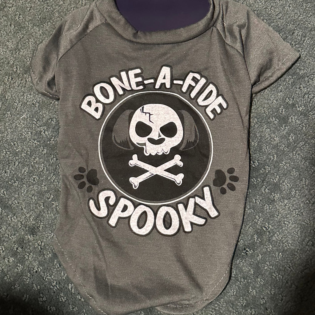 Size S/M Halloween dog shirt