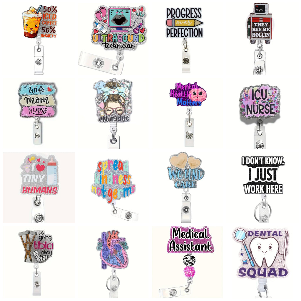 Badge Holders (Choose which one(s) you’d like)