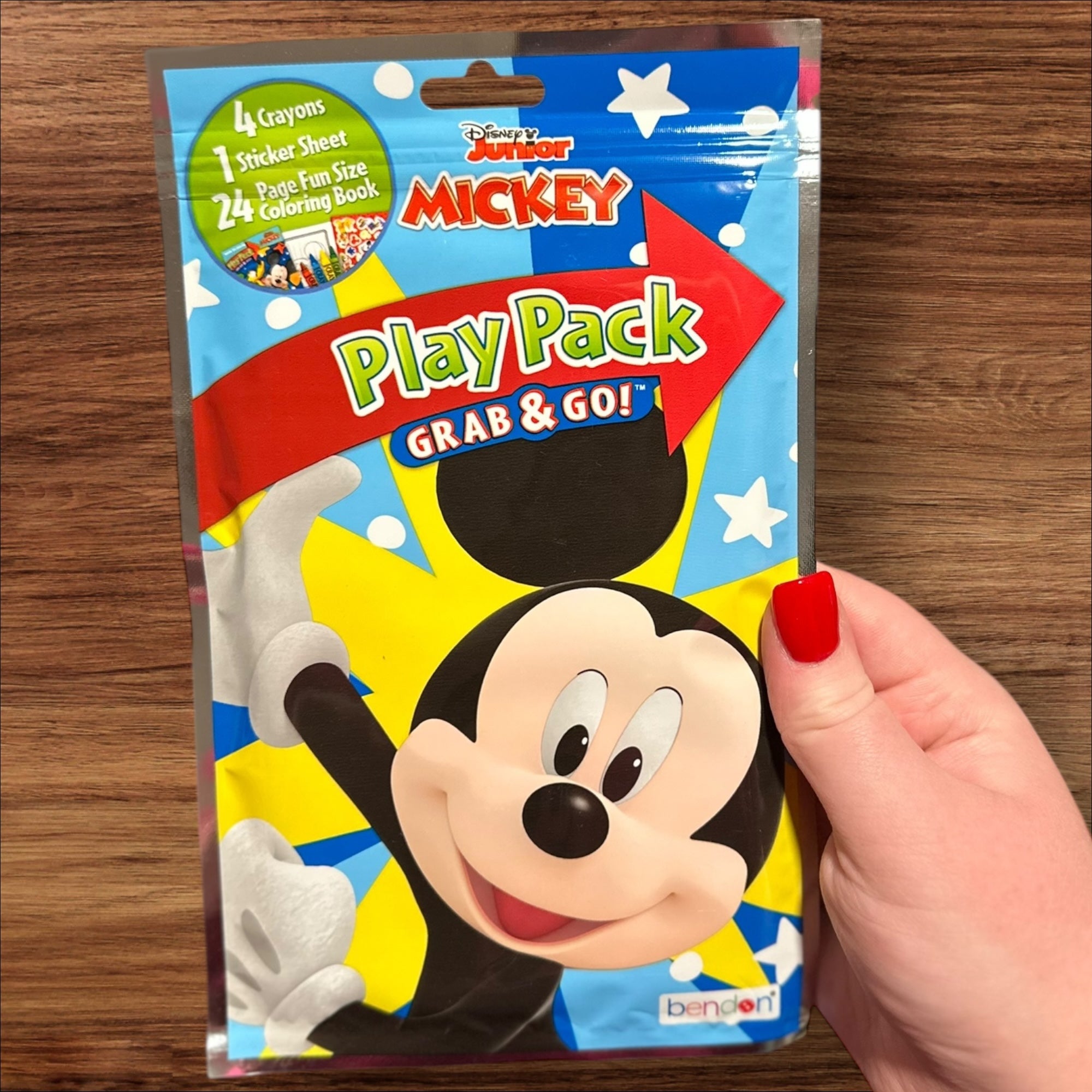 Mickey Mouse Play Pack Grab & Go Kit