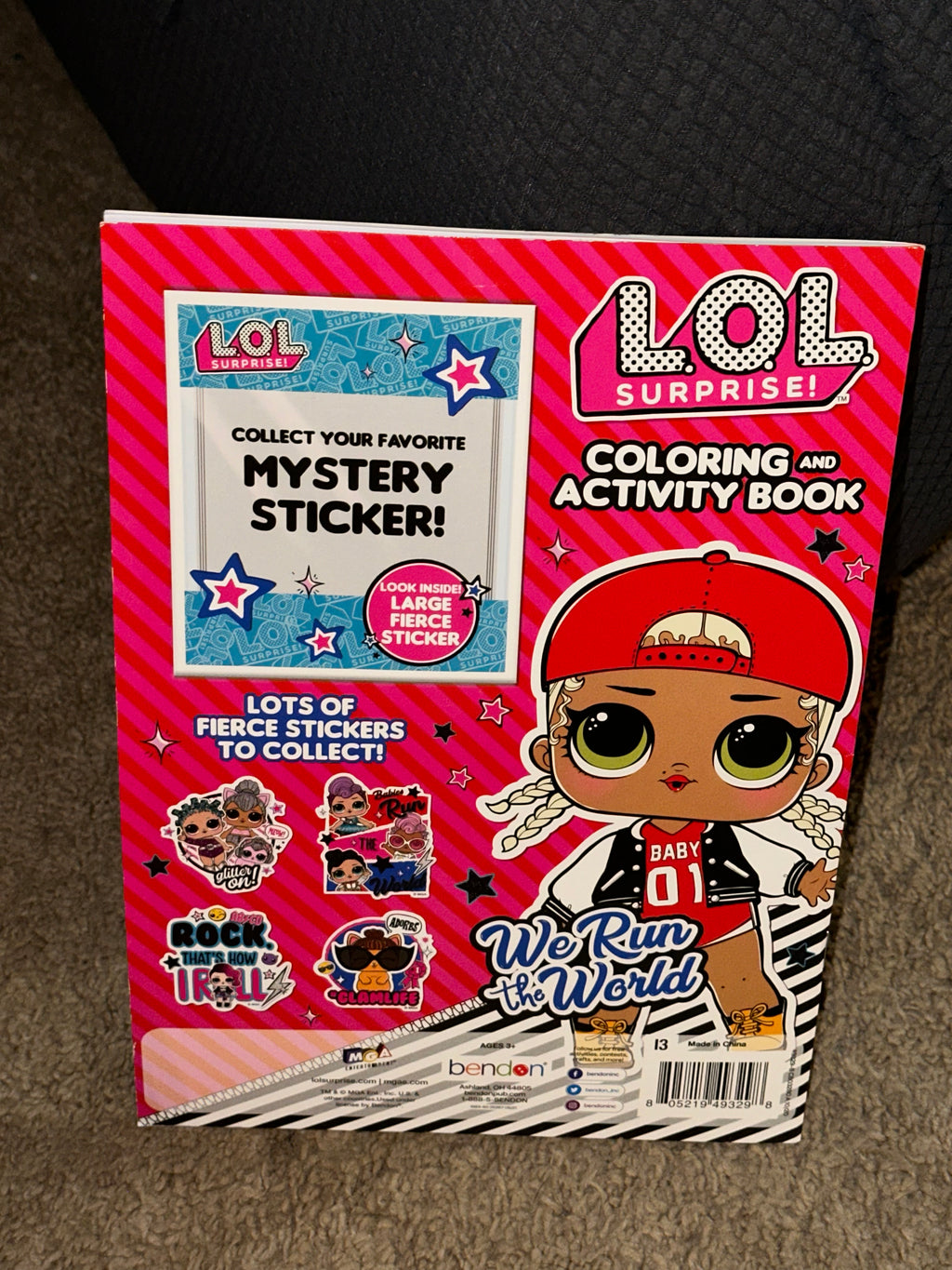 LOL Coloring Book with free stickers
