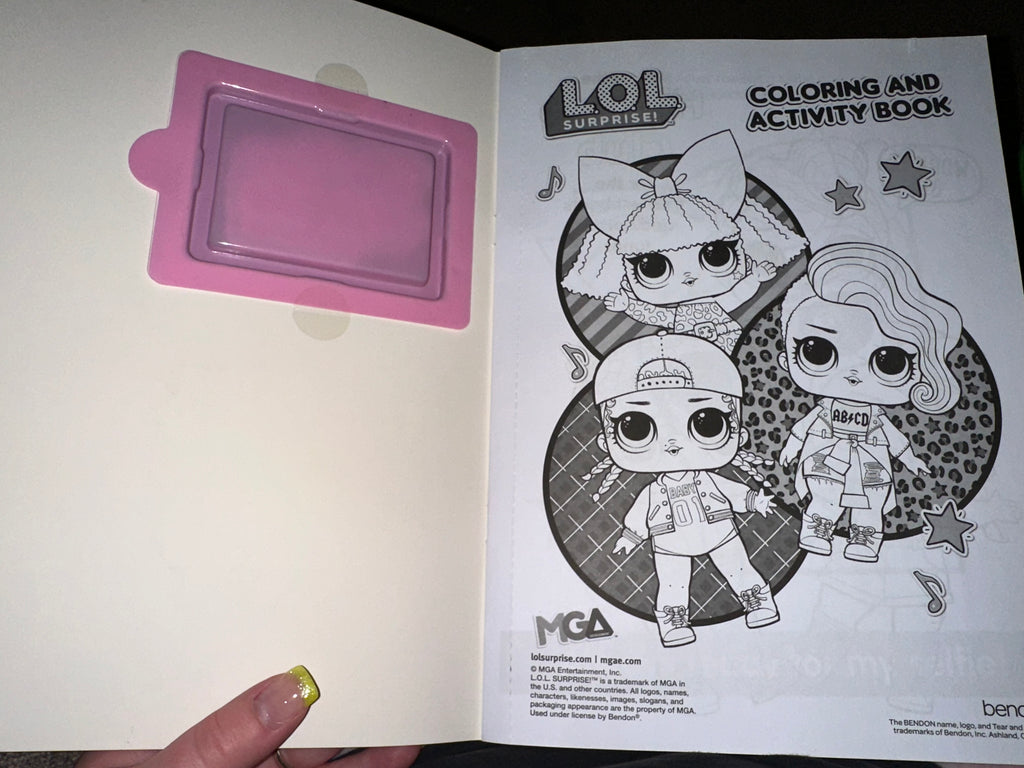 LOL Coloring Book with a free Patch