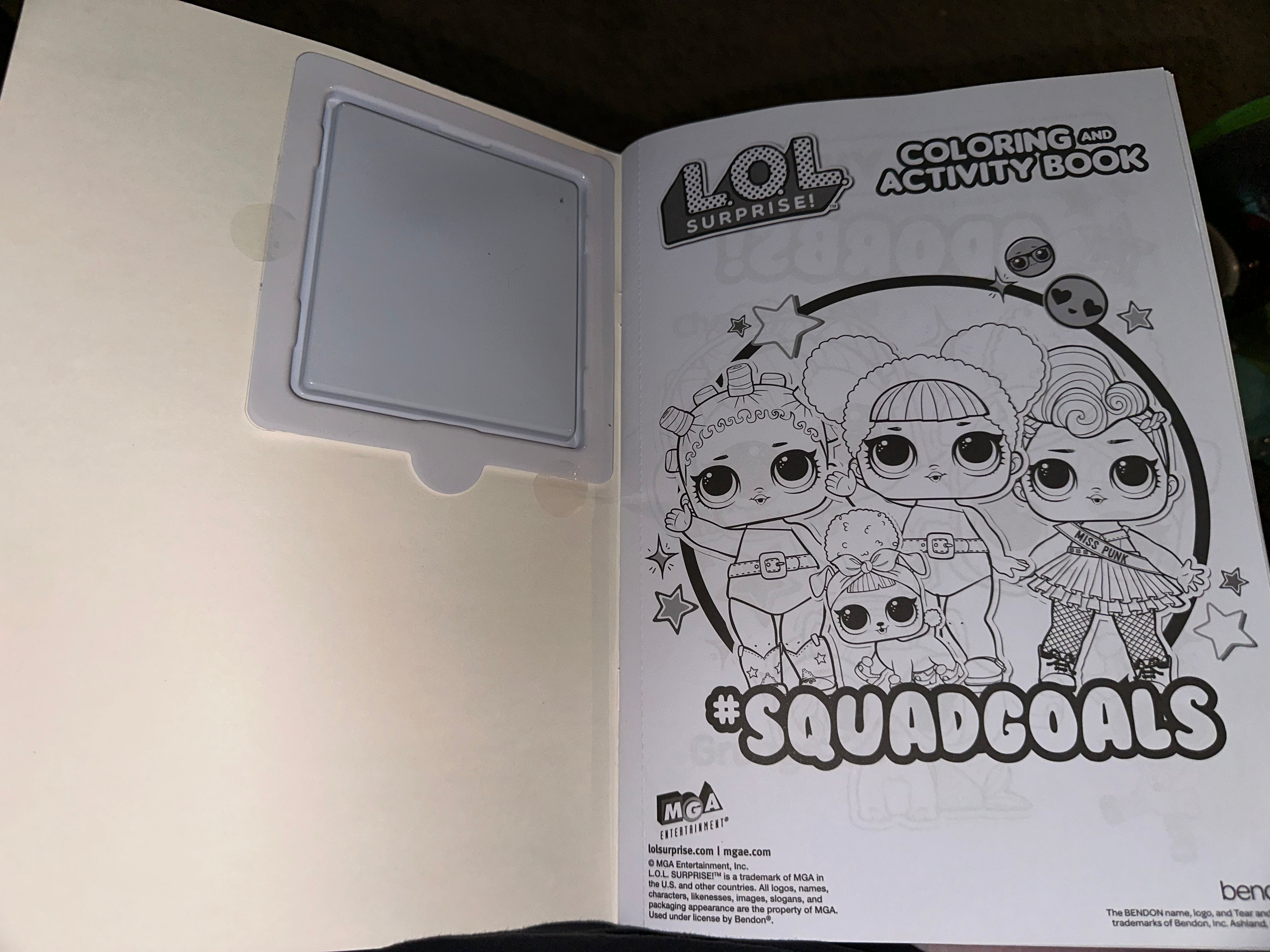 LOL Coloring Book with free stickers