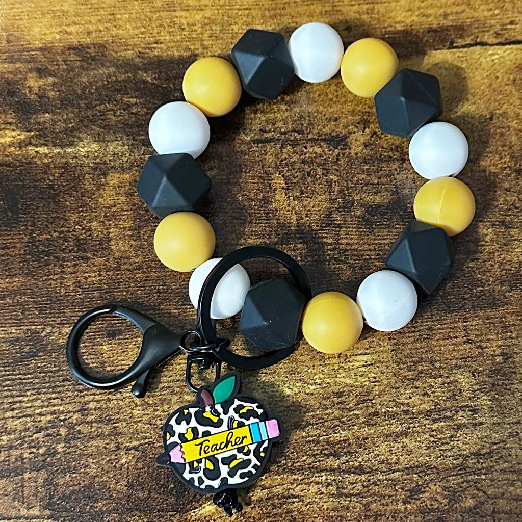 Teacher Wristlet Keychains (Choose which one you'd like)