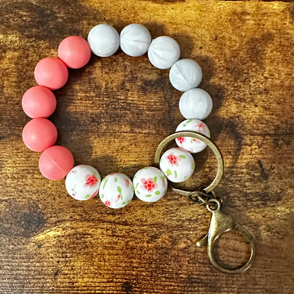 Floral Wristlet Keychains (Choose which one(s) you'd like)