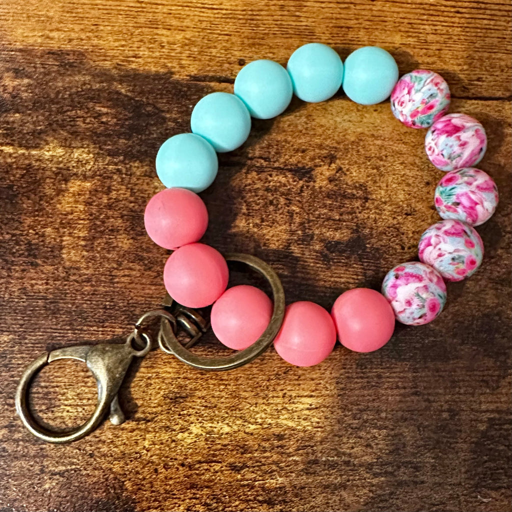 Floral Wristlet Keychains (Choose which one(s) you'd like)