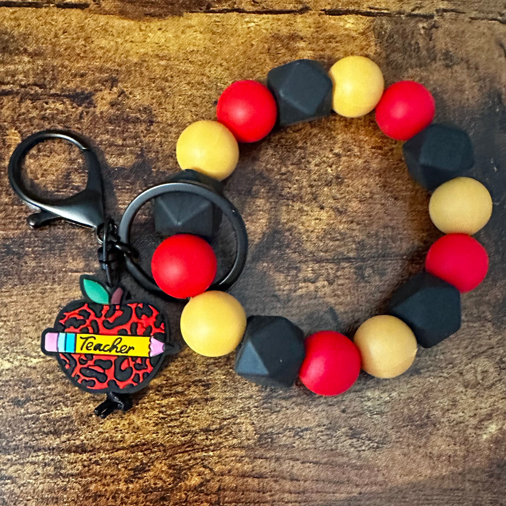 Teacher Wristlet Keychains (Choose which one you'd like)