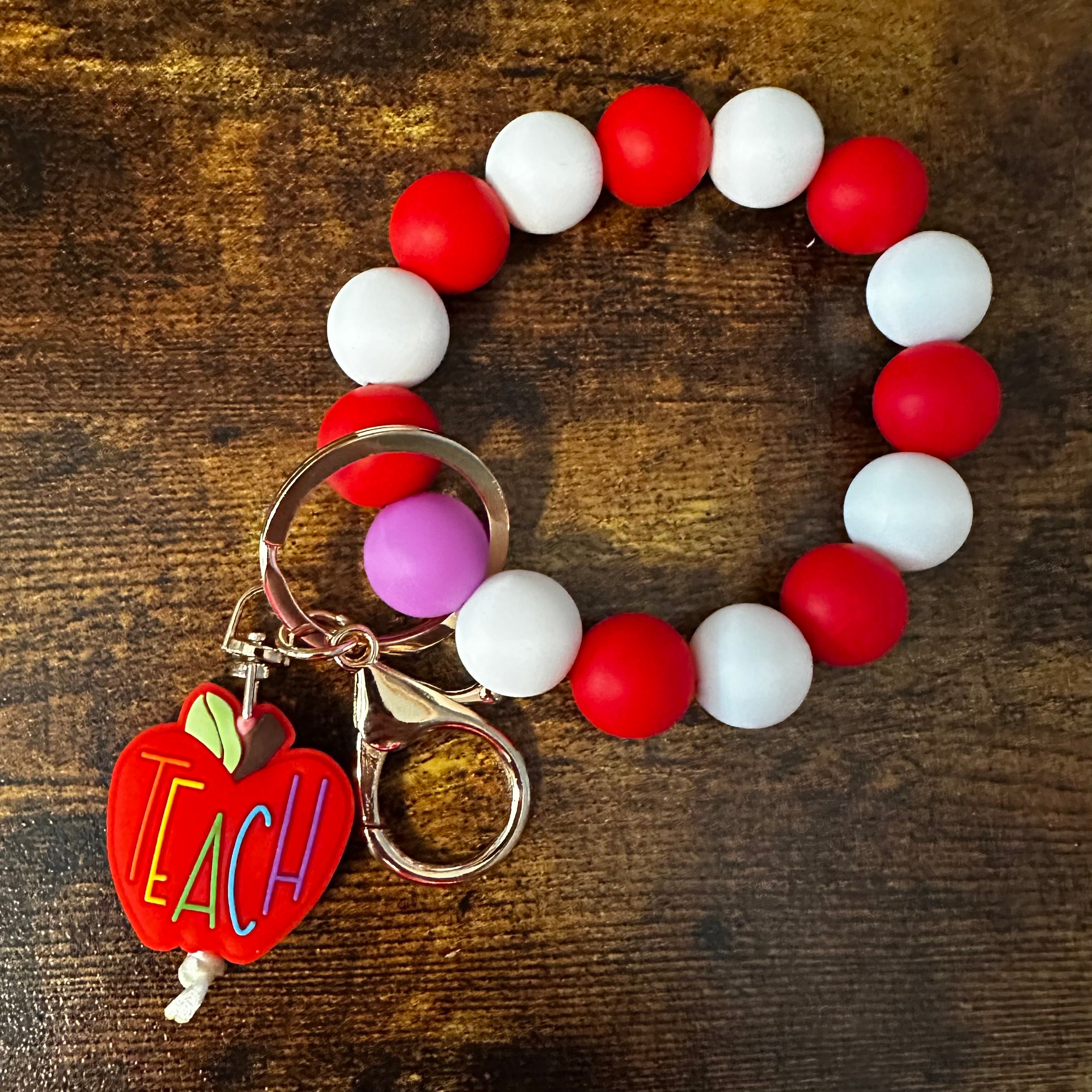 Teacher Wristlet Keychains (Choose which one you'd like)