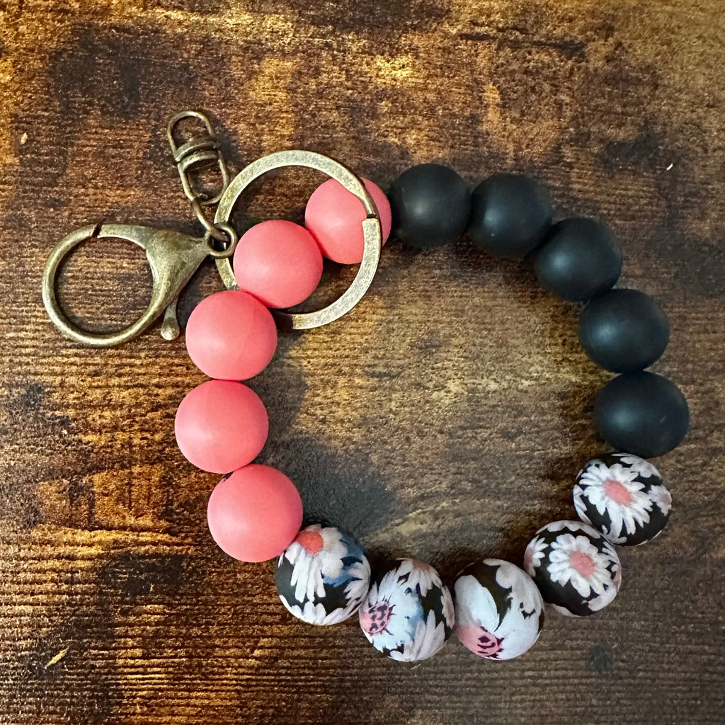 Floral Wristlet Keychains (Choose which one(s) you'd like)