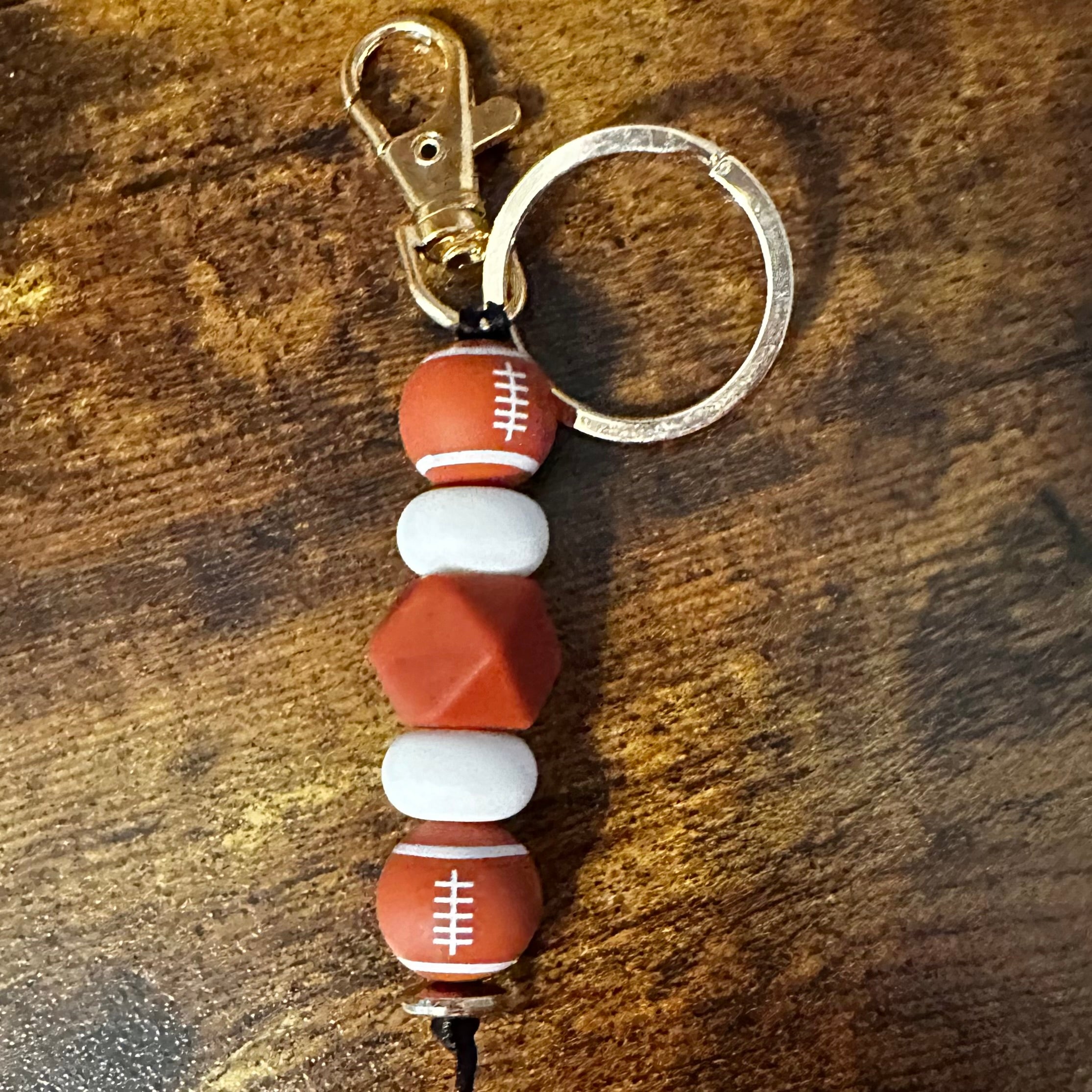 Sport Design Beads Keychains