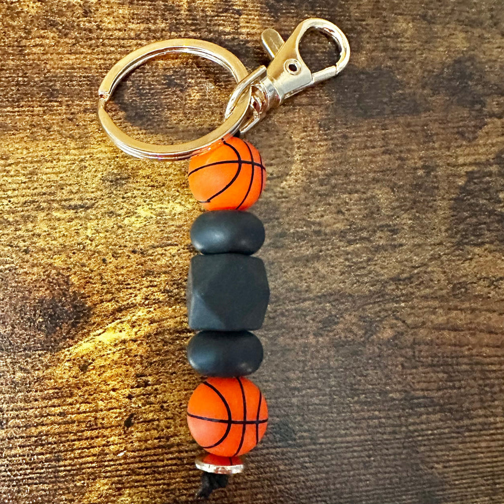Sport Design Beads Keychains