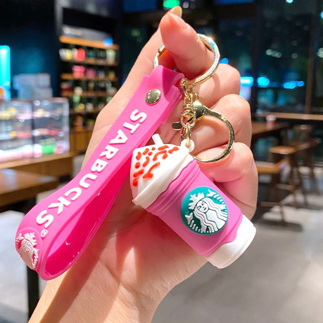 Starbucks Frappe Wristlet Keychain