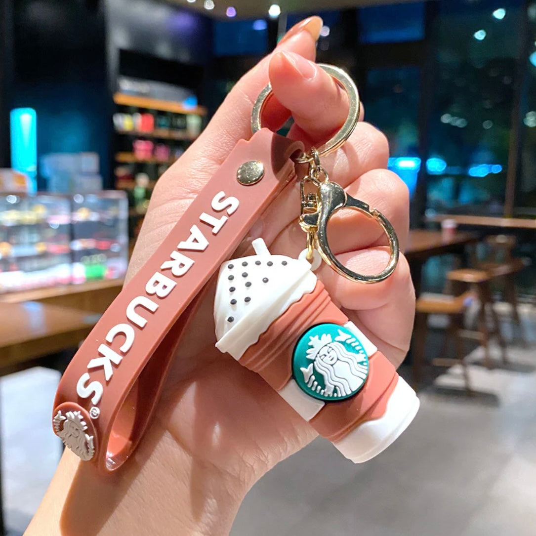 Starbucks Frappe Wristlet Keychain
