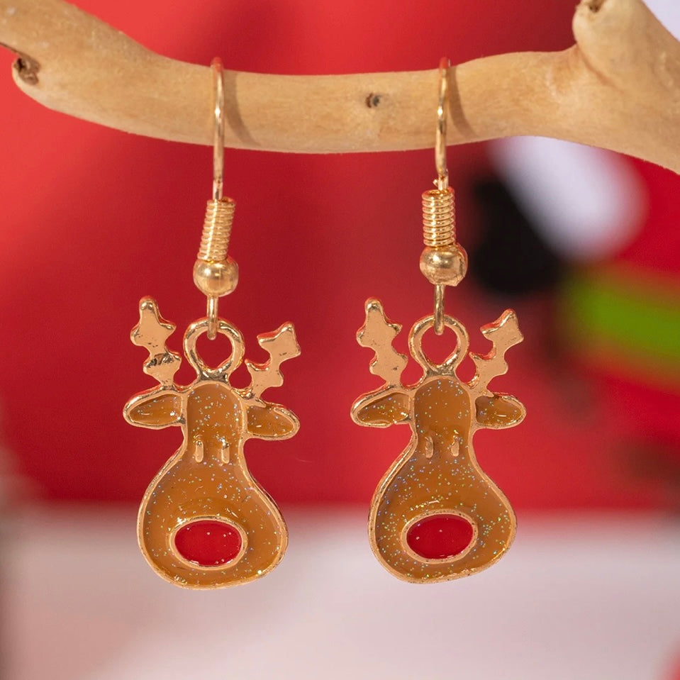 Reindeer Earrings
