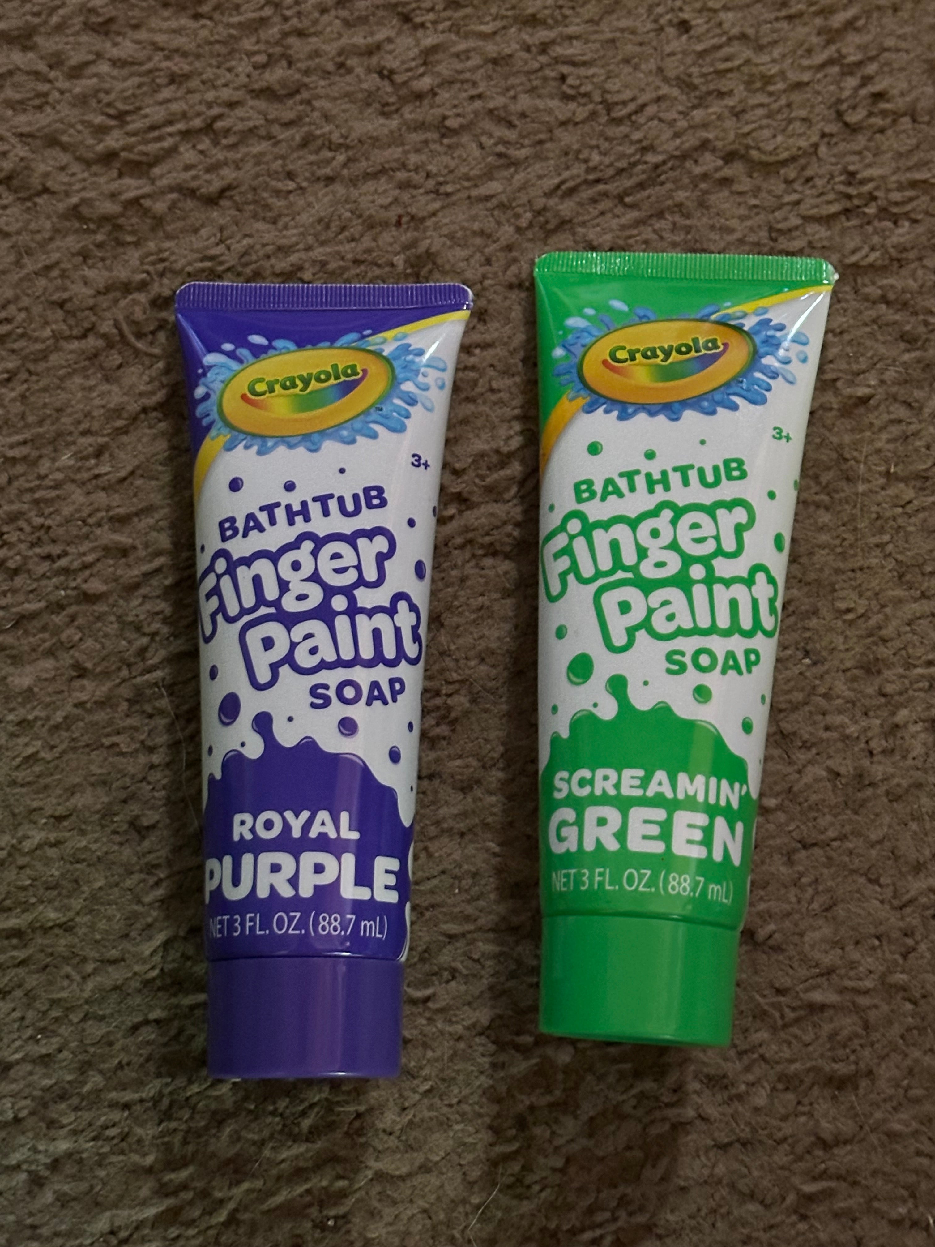 Crayola Bathtub Finger Paint Soap