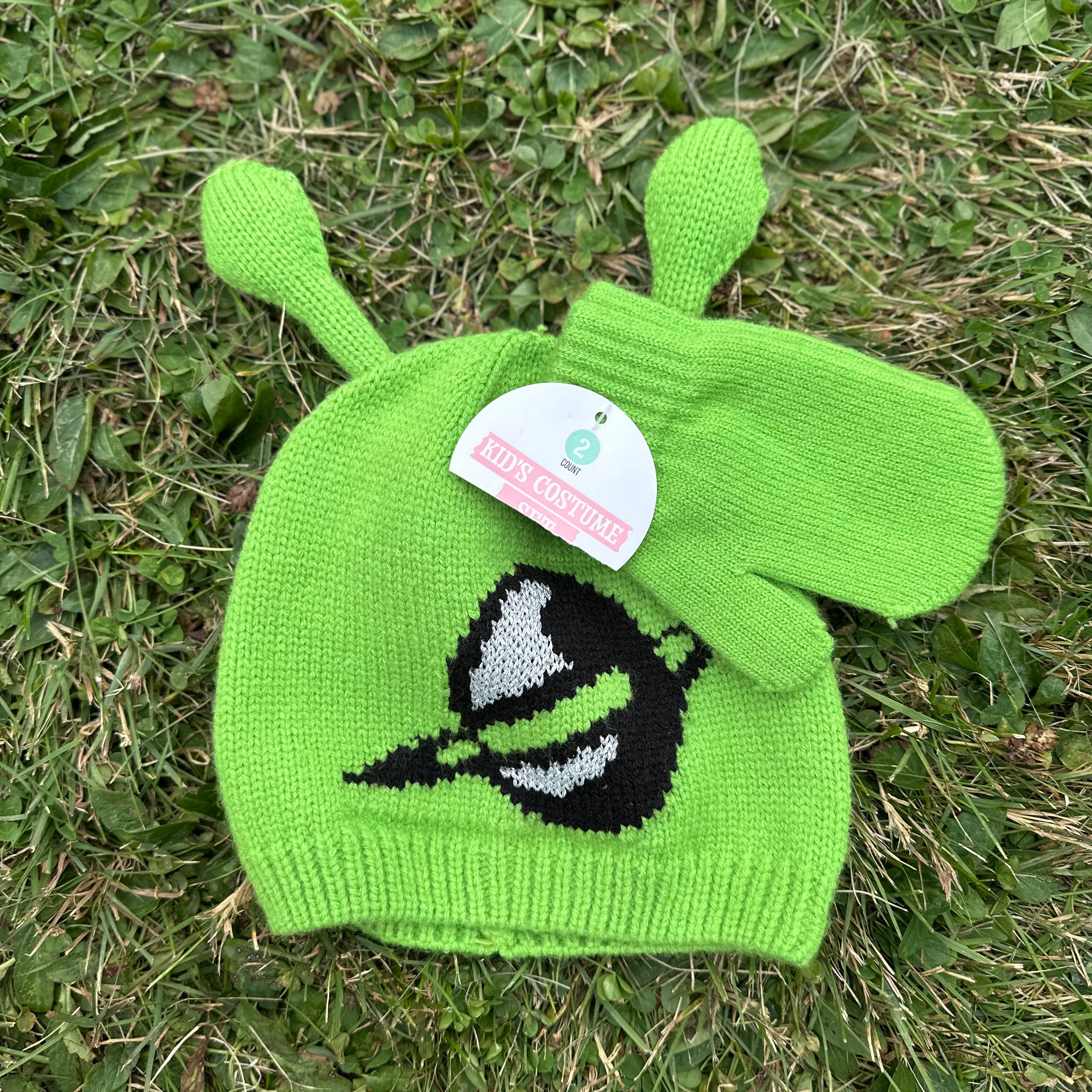 Alien Hat & Gloves set