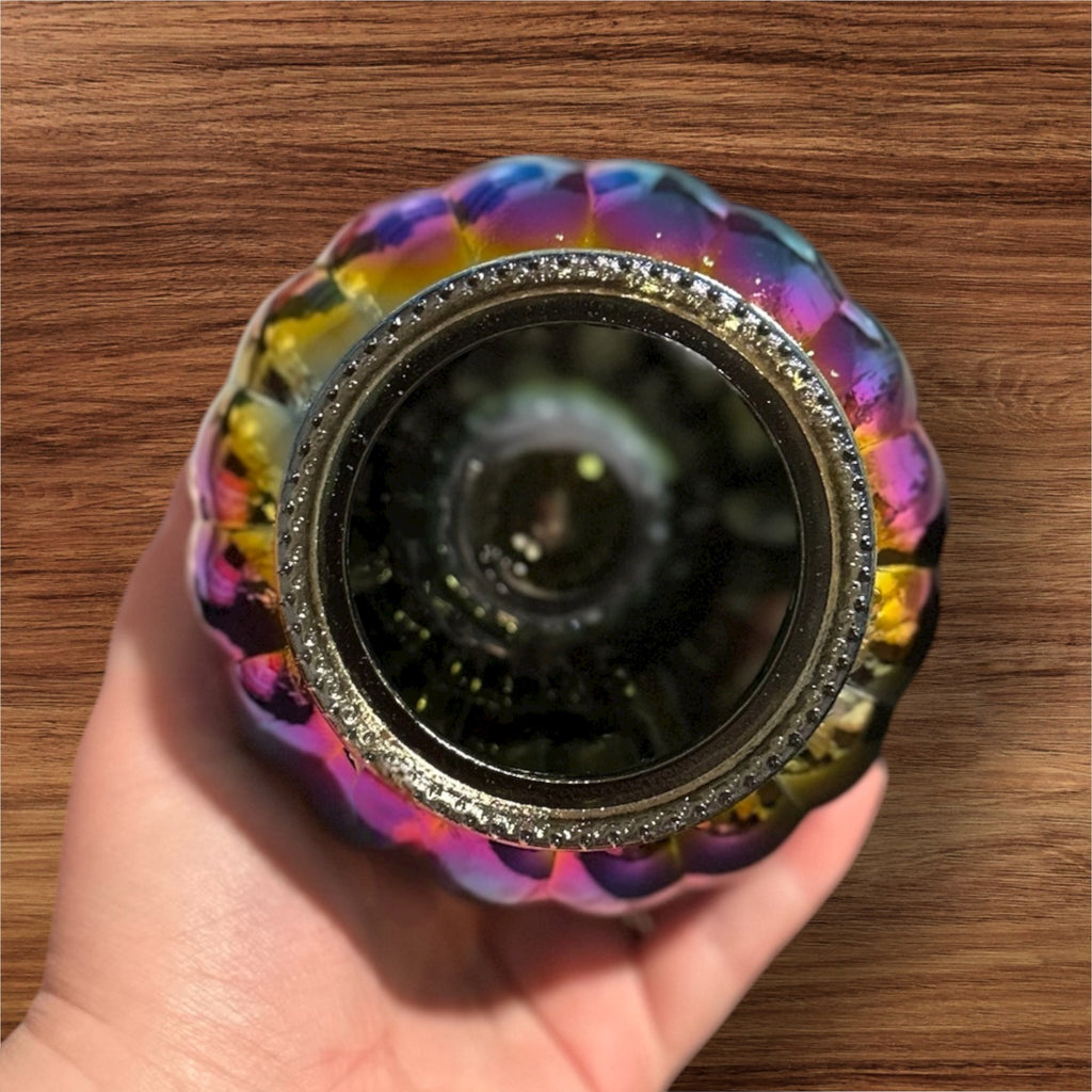 Iridescent Pumpkin (Great for putting lights inside to make them shine)